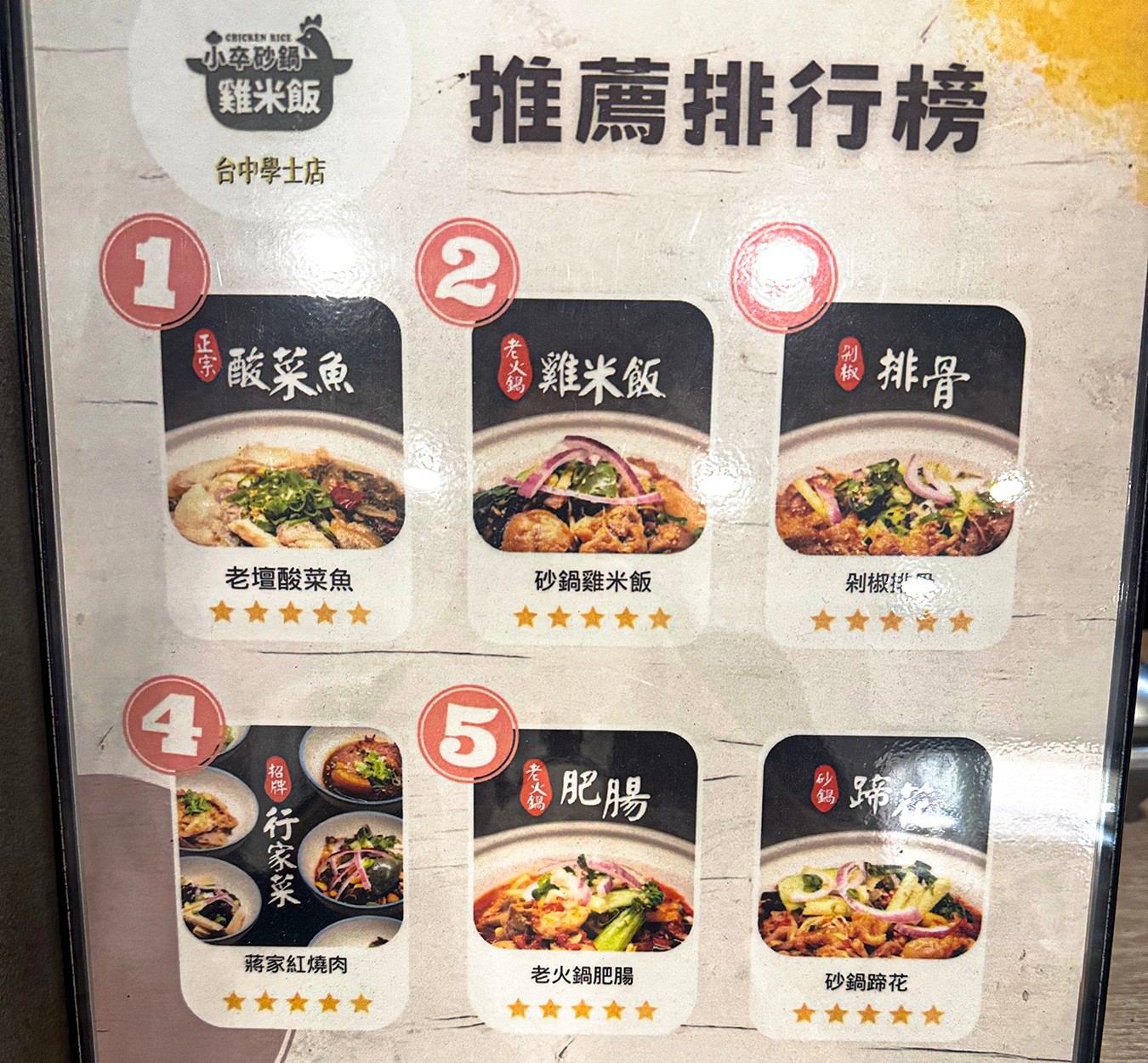 小卒砂鍋雞米飯 菜單 台中美食 個人酸菜魚 這鍋飯有點強 台中北區餐廳 麻辣鍋