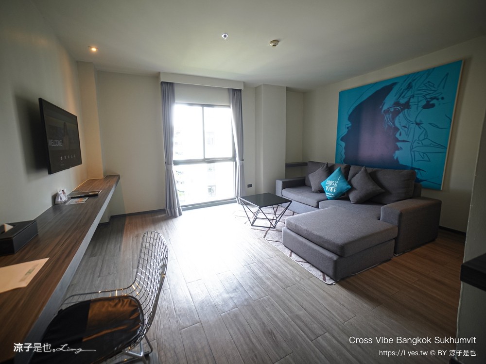 曼谷住宿 泰國飯店 cross vibe bangkok sukhumvit 四星級 親子飯店推薦 bts nut 公寓式旅店 房價 交通 素坤逸