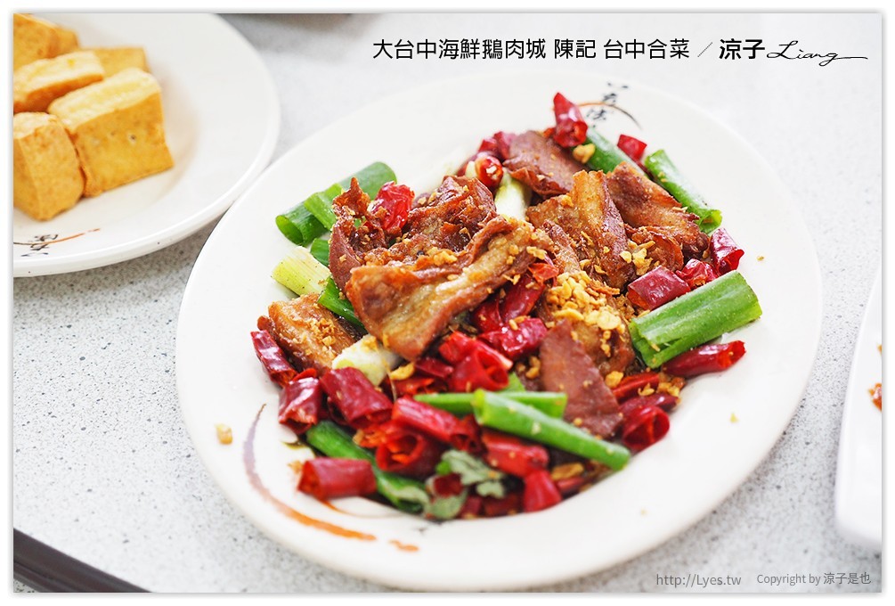 大台中海鮮鵝肉城 陳記 台中合菜 - 涼子是也 blog