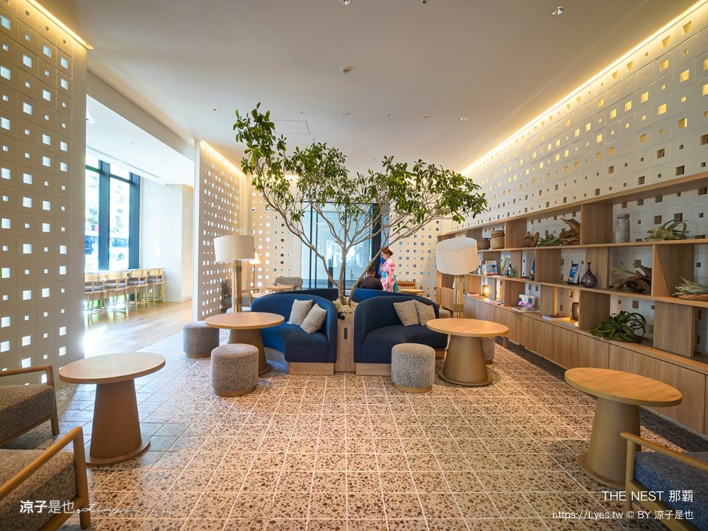 THE NEST 那覇 沖繩那霸住宿 沖繩住宿推薦 沖繩親子飯店 國際通住宿 大廳 Check In