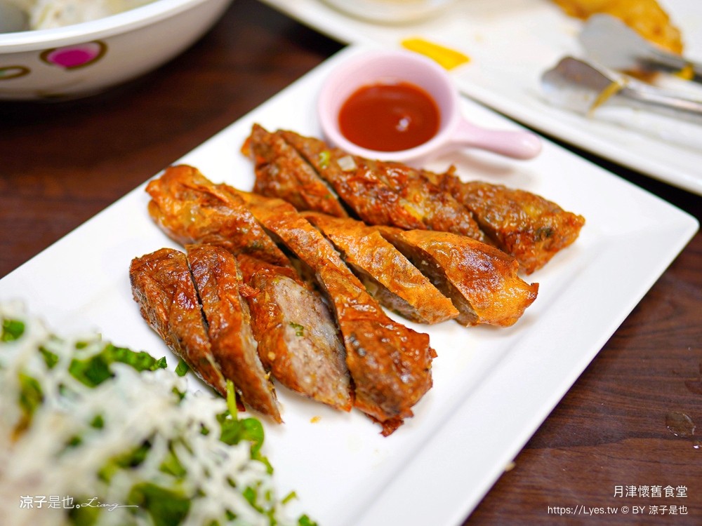 月津懷舊食堂 菜單 鹽水意麵 台南鹽水美食 古早味小吃 媽媽手路菜 月津港美食 台南餐廳
