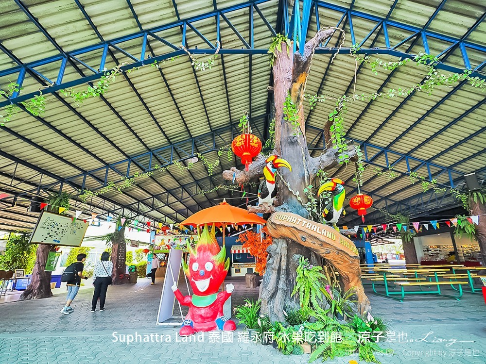 suphattra land 泰國 羅勇府 水果吃到飽
