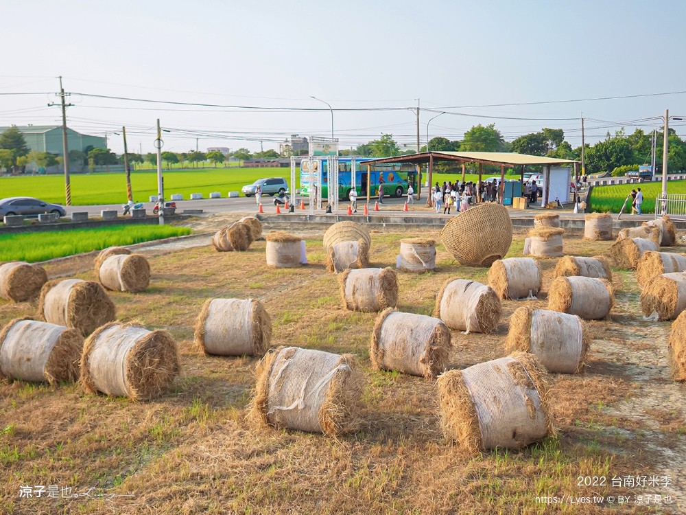 2022台南好米季 台南後壁景點 稻田彩繪 貓貓蟲咖波 稻陣走健走活動 網美打卡 親子景點
