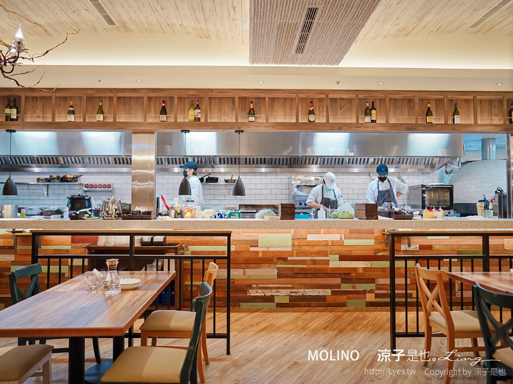 MOLINO 台中店 菜單 PARK2草悟廣場美食 餐廳 石臼現磨 手工義大利麵披薩