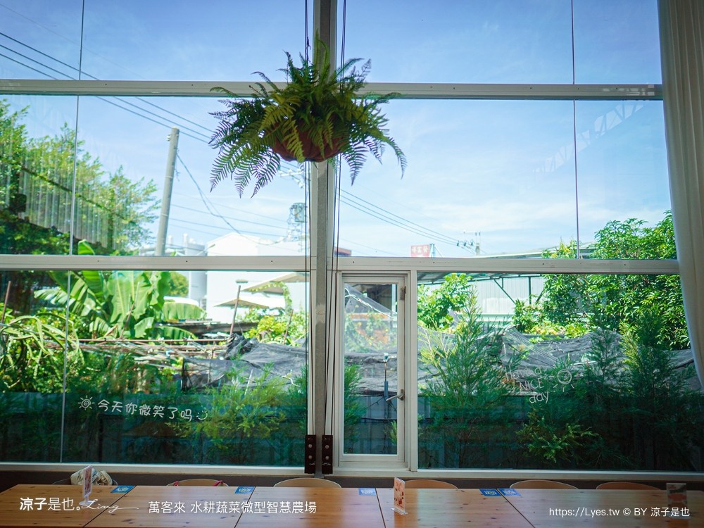 萬客來水耕蔬菜微型智慧農場 菜單 台南餐廳 台南美食 玻璃屋餐廳 台南景觀餐廳 早午餐
