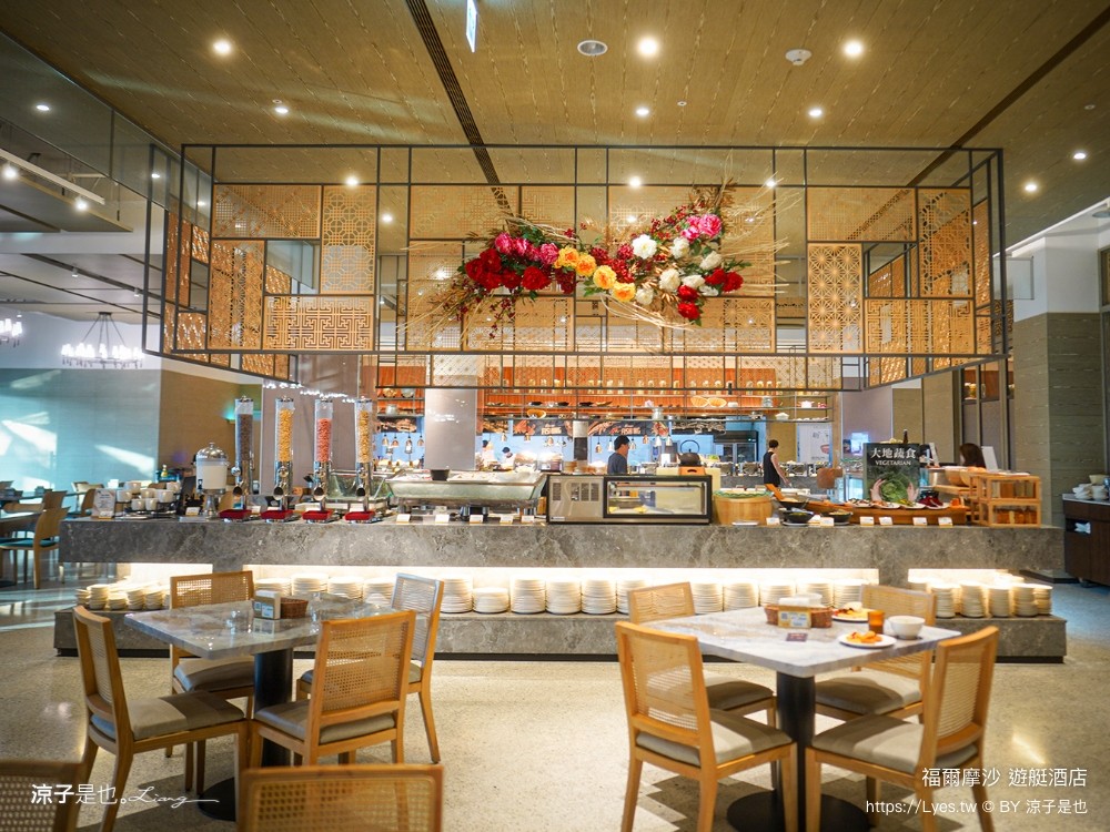 福爾摩沙遊艇酒店 台南安平住宿 台南飯店 遊艇酒店 無邊際泳池 笑笑羊 早餐 台南親子飯店