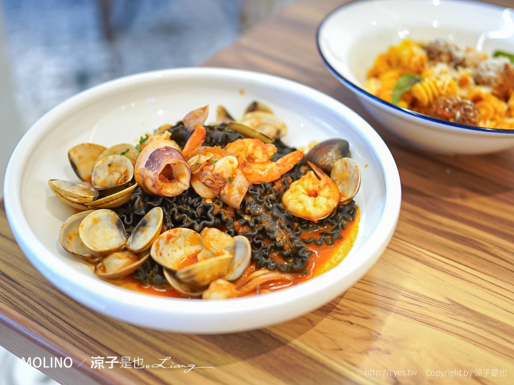 MOLINO 台中店 菜單 PARK2草悟廣場美食 餐廳 石臼現磨 手工義大利麵披薩