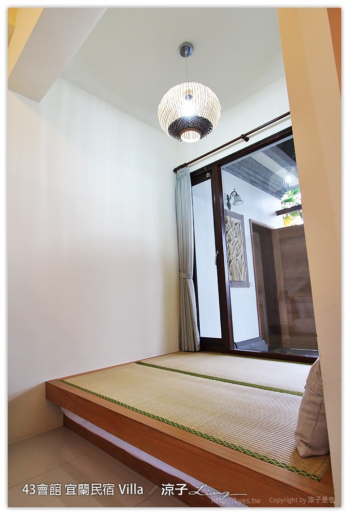 宜蘭-43會館 彷彿置身峇里島Villa中的宜蘭43會館(環境與房型篇)