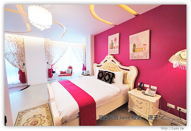 宜蘭民宿-橙堡-夢幻城堡風的宜蘭民宿(羅浮宮房型與早餐、下午茶篇)
