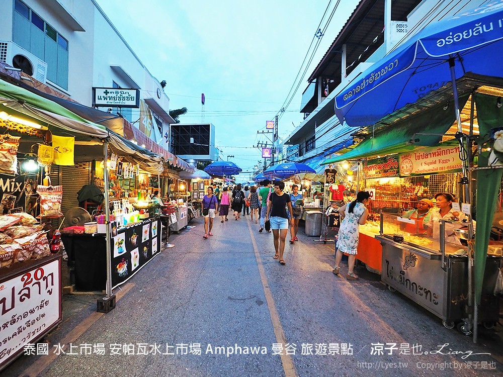 泰國 水上市場 安帕瓦水上市場 Amphawa 曼谷 旅遊景點