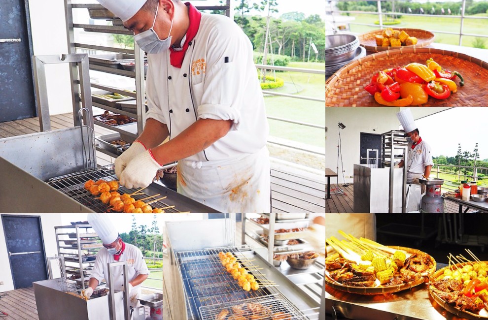 桃園中壢-南方莊園餐廳 豐盛自助早餐、大廚現烤還有歌手Live演唱的BBQ Buffet晚餐
