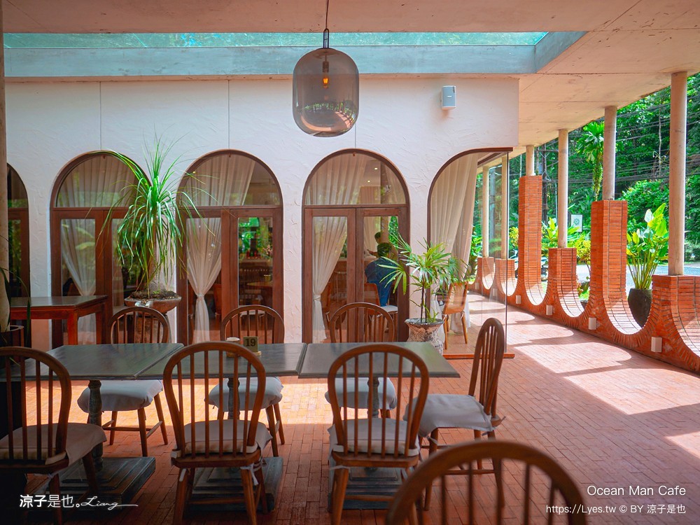 ocean man cafe 泰國攀牙咖啡館 菜單 泰國 早午餐推薦 攀牙 海盜風 南洋風咖啡 khao lak 數位遊牧