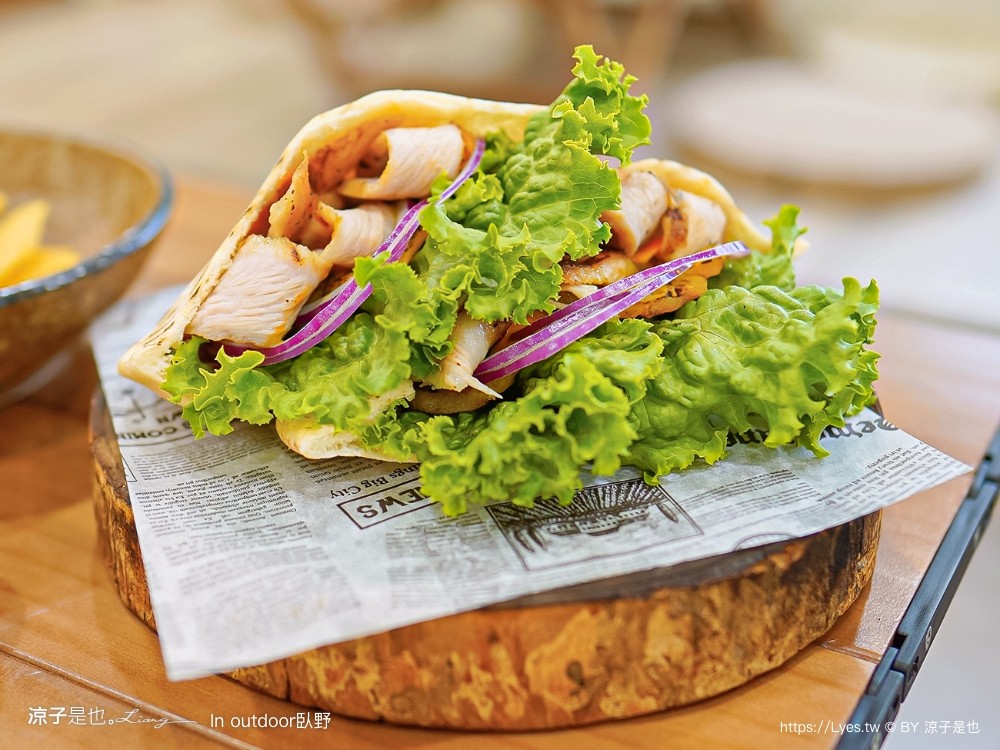 in outdoor 臥野 菜單 台中北屯早午餐 露營風 新開幕餐廳 戶外野餐風 美食