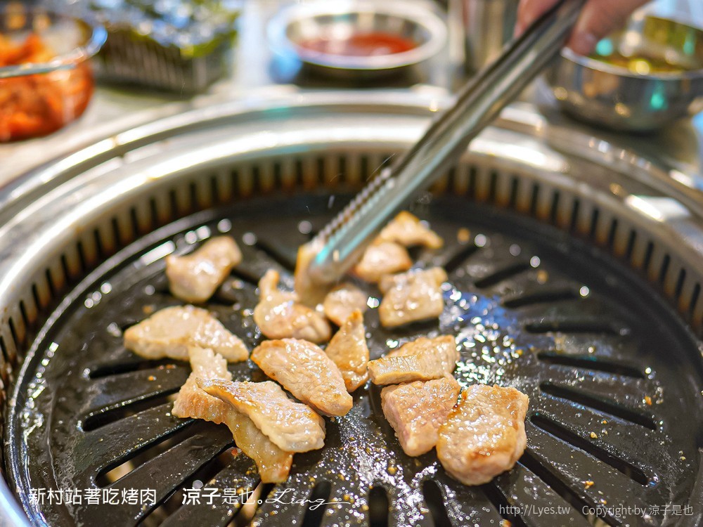 新村站著吃烤肉 台中2号店 PARK2草悟廣場美食 韓國首爾60年排隊老店 台中韓式烤肉