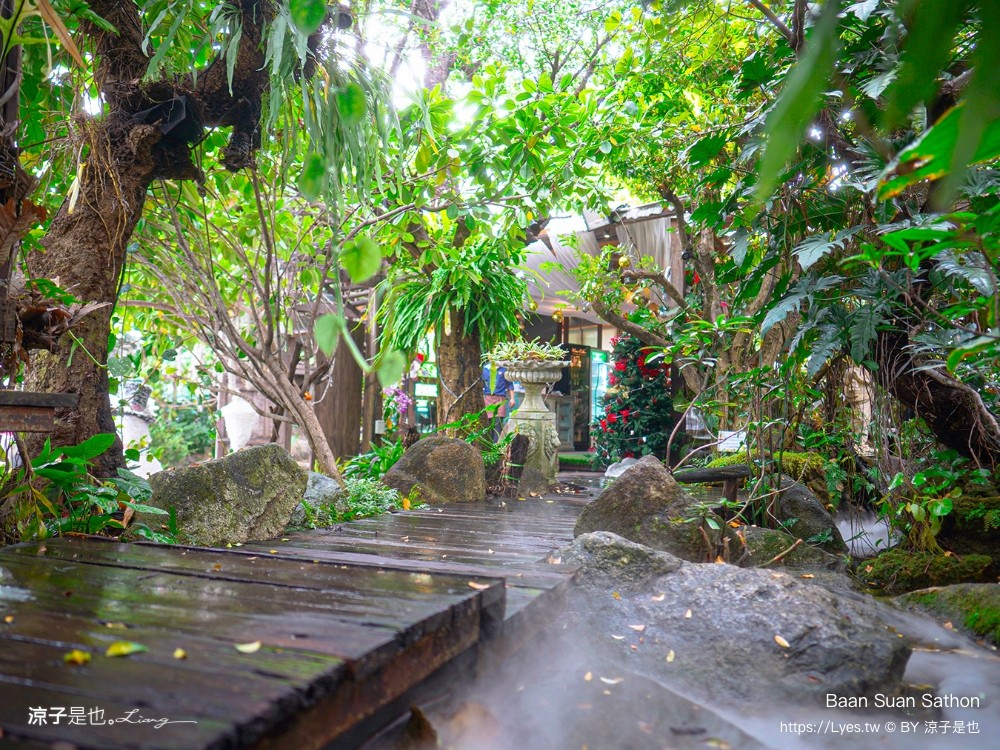 Baan Suan Sathon 泰國曼谷 森林系餐廳 推薦 泰式料理 網美風 交通 下午茶