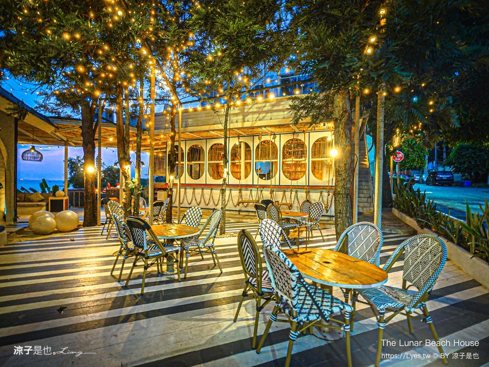The Lunar Beach House 芭達雅海景餐廳 Pattaya 海景咖啡廳 芭達雅網美餐廳 泰國景觀餐廳