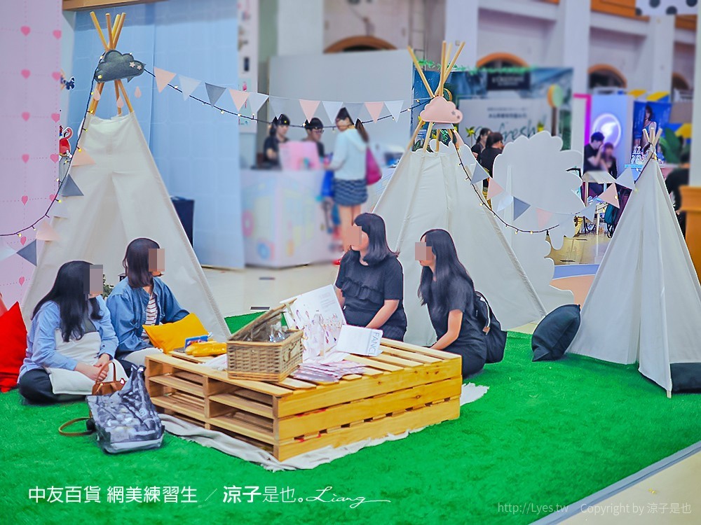 中友百貨 網美練習生