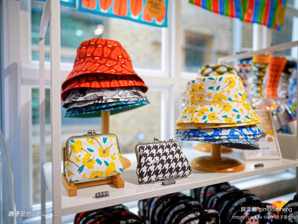 錦源興 台南百年布莊 文青風布莊包包 烏魚子 藍白拖 雞蛋冰 印花布 提袋 gimgoanheng