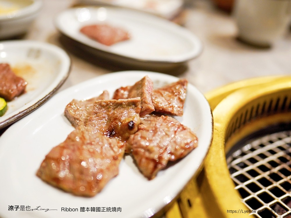 ribbon醴本韓國正統燒肉 菜單 台中燒肉 專人代烤 燒肉風間 台中美術館餐廳 烤肉美食