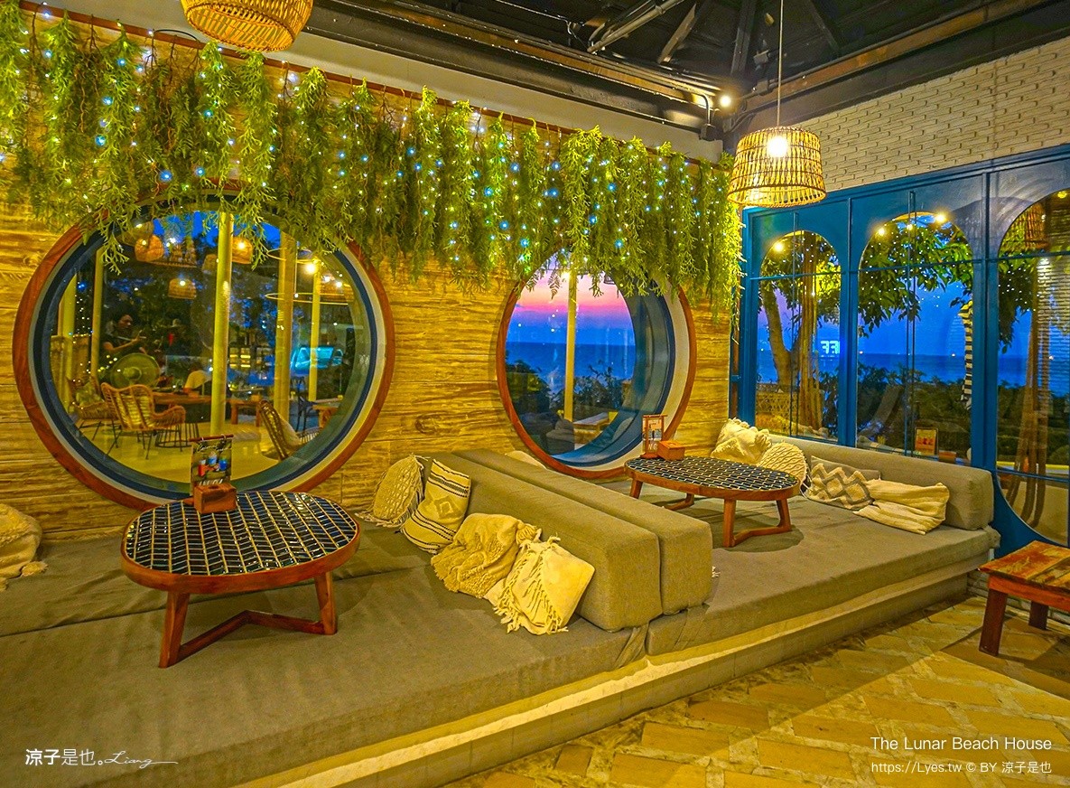 The Lunar Beach House 芭達雅海景餐廳 Pattaya 海景咖啡廳 芭達雅網美餐廳 泰國景觀餐廳