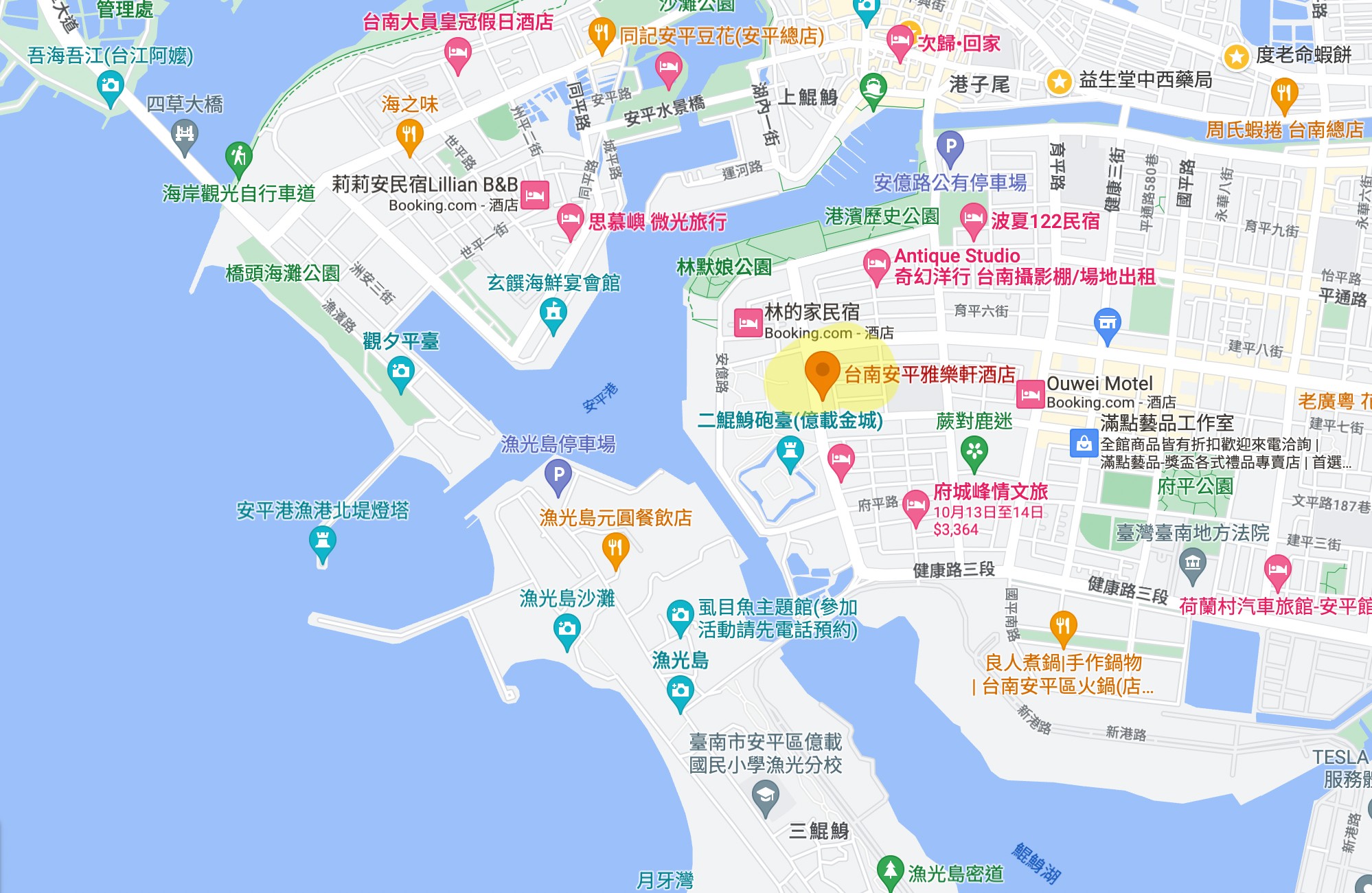 台南安平雅樂軒酒店 台南住宿 台南親子飯店推薦 房型 早餐 兒童遊戲室 健身房 高空酒吧 頂樓夜景 萬豪酒店 地圖