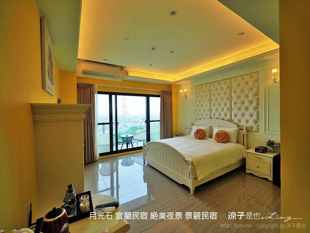 月光石 宜蘭民宿 絕美夜景 景觀民宿