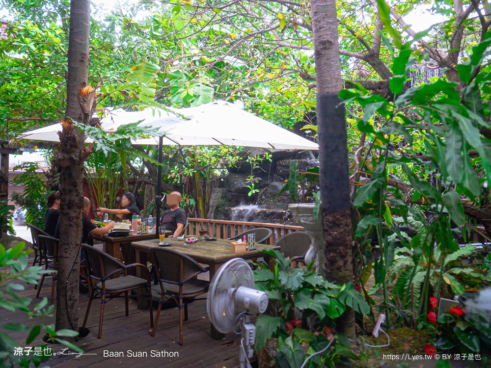 Baan Suan Sathon 泰國曼谷 森林系餐廳 推薦 泰式料理 網美風 交通 下午茶