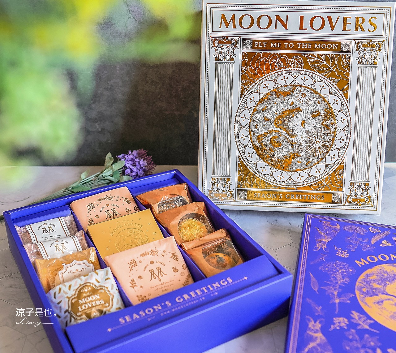 中秋節禮盒-月之戀人 台中 2021 中秋禮盒推薦！濃郁蛋黃酥、迷人白松露奶皇酥、夢幻巧克力蛋糕 一次擁有