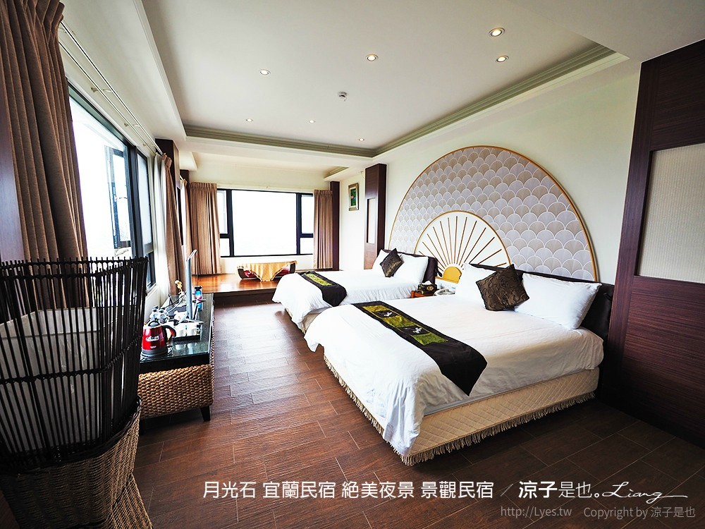 月光石 宜蘭民宿 絕美夜景 景觀民宿