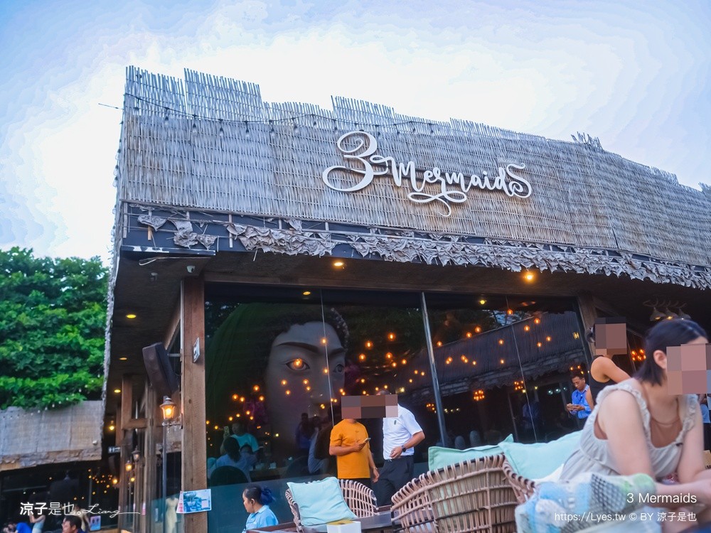 3 Mermaids 美人魚餐廳 芭達雅 Pattaya cafe 鳥巢餐廳 海景餐廳