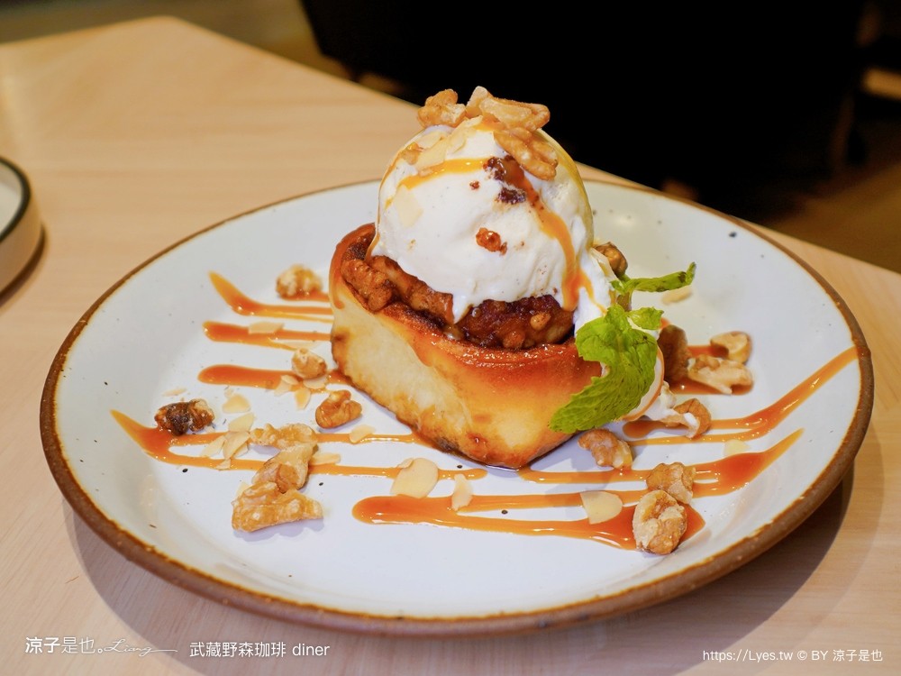 武藏野森珈琲diner 菜單 台中 lalaport 美食 台中車站早午餐 日本咖啡廳 森林系