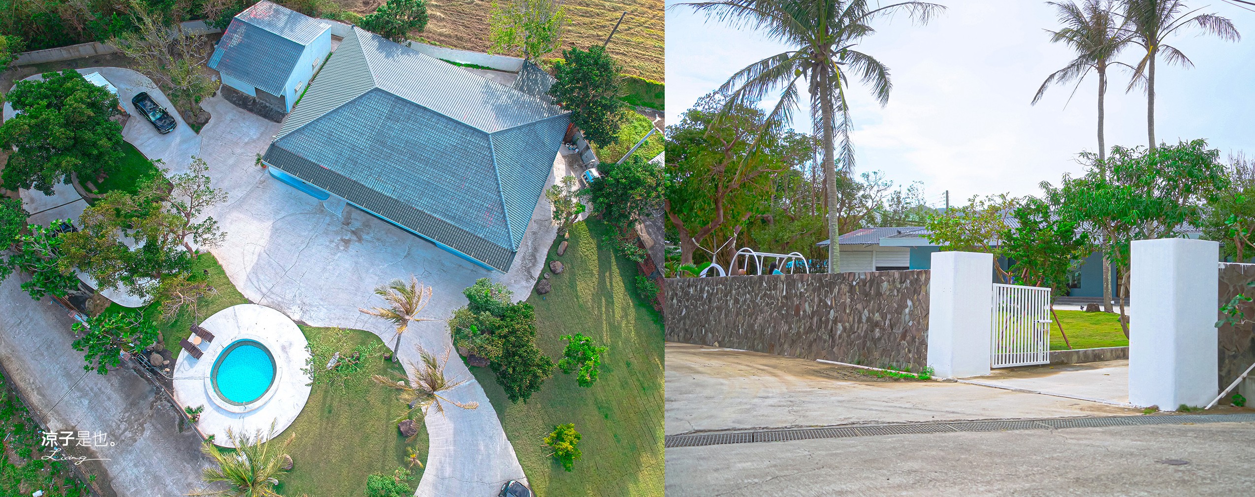 墾丁包棟民宿 屏東住宿 滿州住宿 touch villa 泳池 房型 庭院 卡拉ok 烤肉