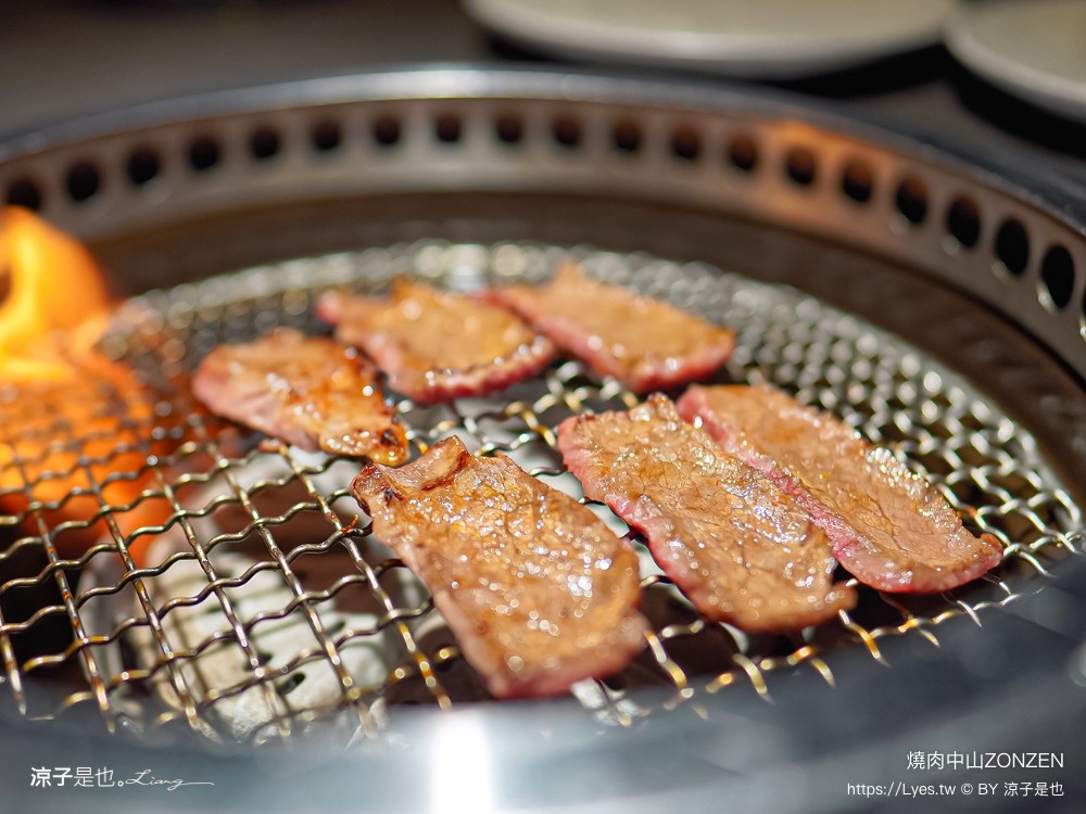 燒肉中山 菜單 台中大墩 燒肉界孫中山 zonzen 高質感烤肉 美食餐廳 台中 代客燒烤