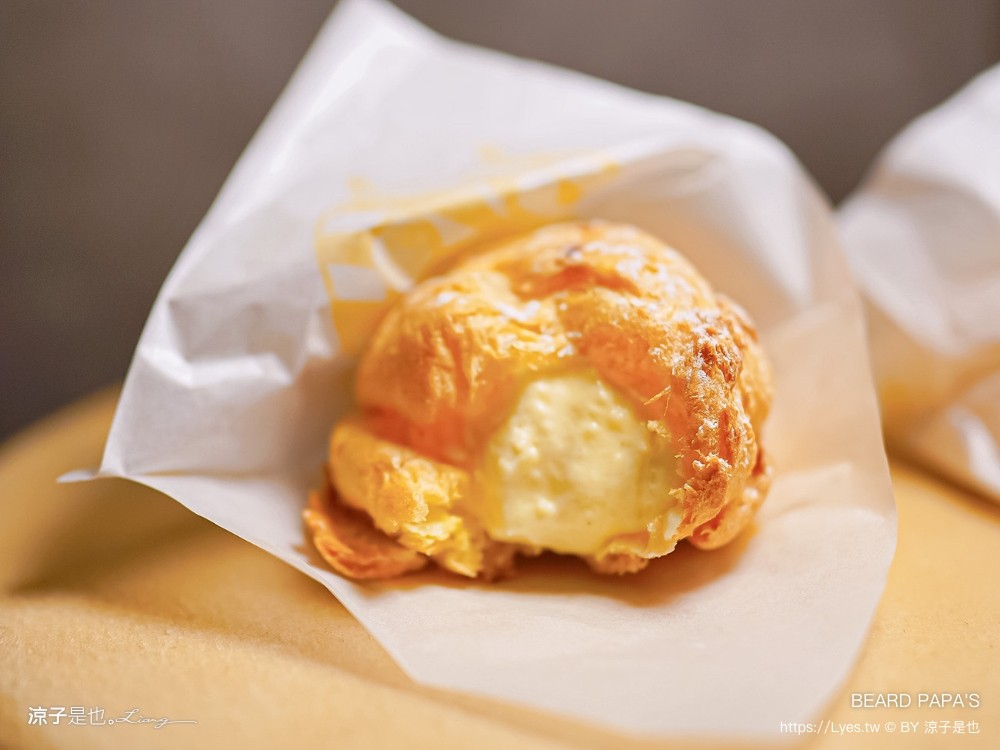 菜單 台南三井outlet美食 餐廳推薦 日本名店 beard papas日式泡芙工房