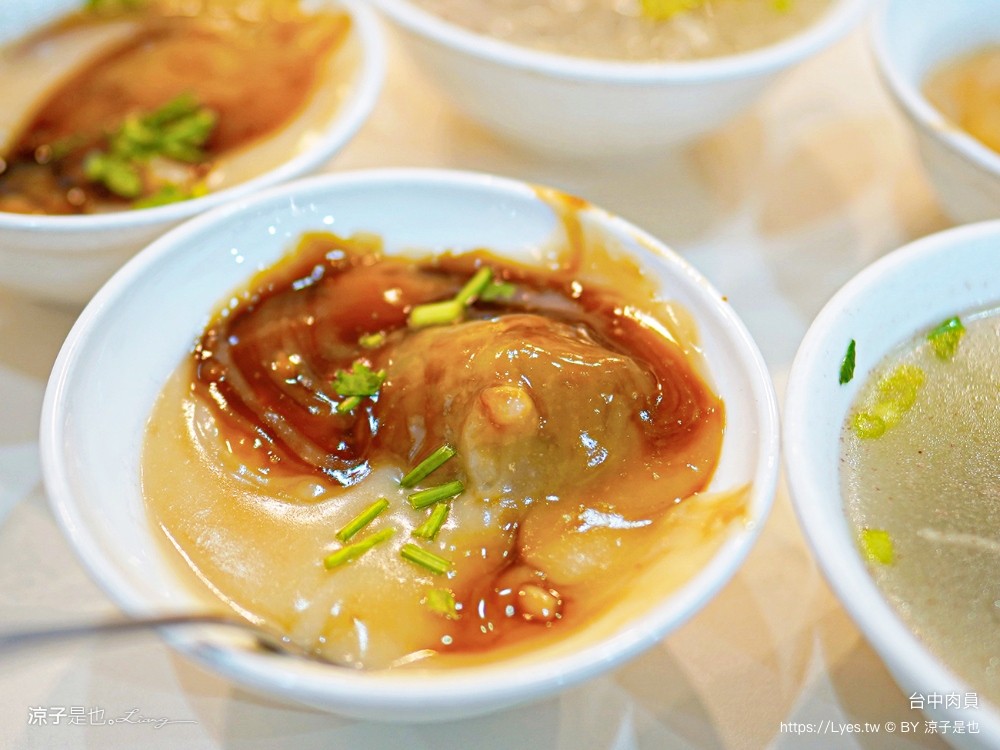 台中肉員 台中肉圓 菜單 台中米其林必比登推薦 後火車站美食 小吃